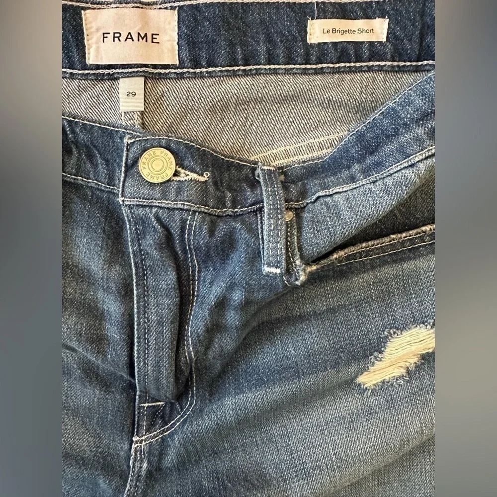 Women’s Denim FRAME Le Brigette Short Size: 29
